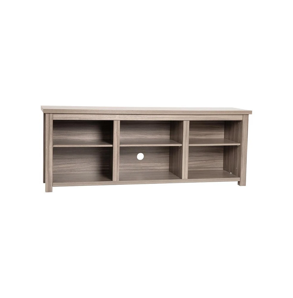 Merrick Lane Fincastle 6 Cubby 65" Tv Stand For Up To 80" Tv'S