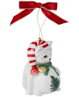 Spode Christmas Tree Playful Kitten Ornament