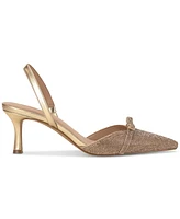 I.n.c. International Concepts Women's Gelsey Slingback Kitten-Heel Pumps, Created for Macy's