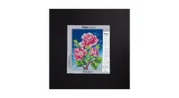 Orchidea Needlepoint canvas for halfstitch without yarn Pink Roses 2594F - Assorted Pre