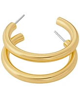 Michael Kors Small Thin Hoop Earrings