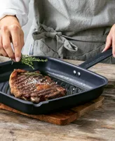 Merten & Storck Carbon Steel 11" Grill Pan