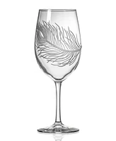 Rolf Glass Peacock All Purpose Wine Glass 18oz