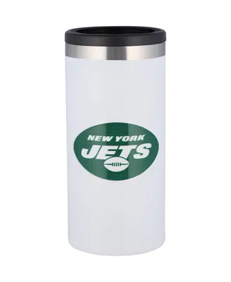 New York Jets Team Logo 12 Oz Slim Can Holder