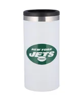 New York Jets Team Logo 12 Oz Slim Can Holder