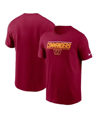 Men's Nike Burgundy Washington Commanders Muscle T-shirt
