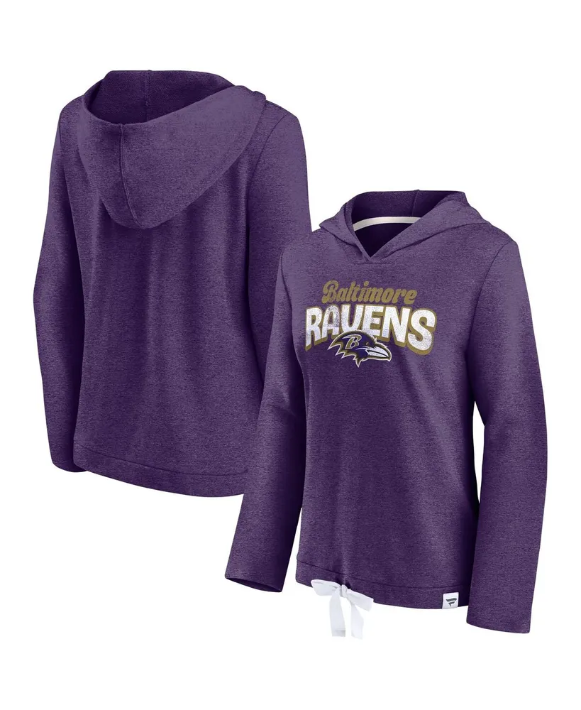 Baltimore Ravens '47 Women's Harper Pullover Hoodie - Oatmeal