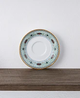 Noritake Serene Garden 4 Piece Saucers Set, 6", Service for 4