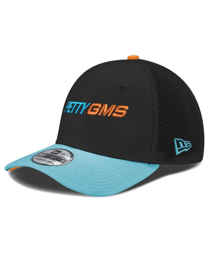Men's New Era Black Petty Gms Motorsports Neo 39THIRTY Flex Hat