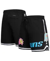 Men's Pro Standard Black Phoenix Suns Washed Neon Shorts