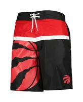 Men's G-iii Sports by Carl Banks Black Toronto Raptors Sea Wind Swim Trunks