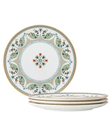 Noritake Serene Garden 4 Piece Salad Plates Set, 8.25", Service for 4