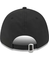 Men's New Era Black Tottenham Hotspur Overlay 9FORTY Adjustable Hat