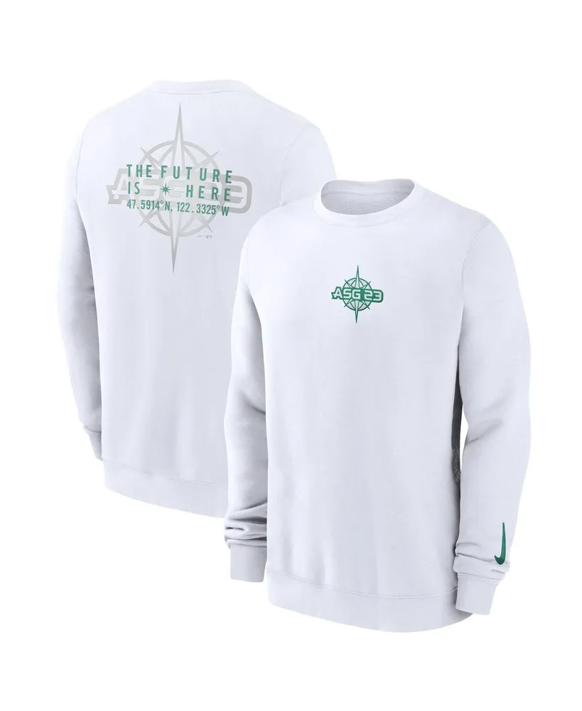 Men's Nike White 2023 Mlb All-Star Game Fleece Pullover Sweatshirt
