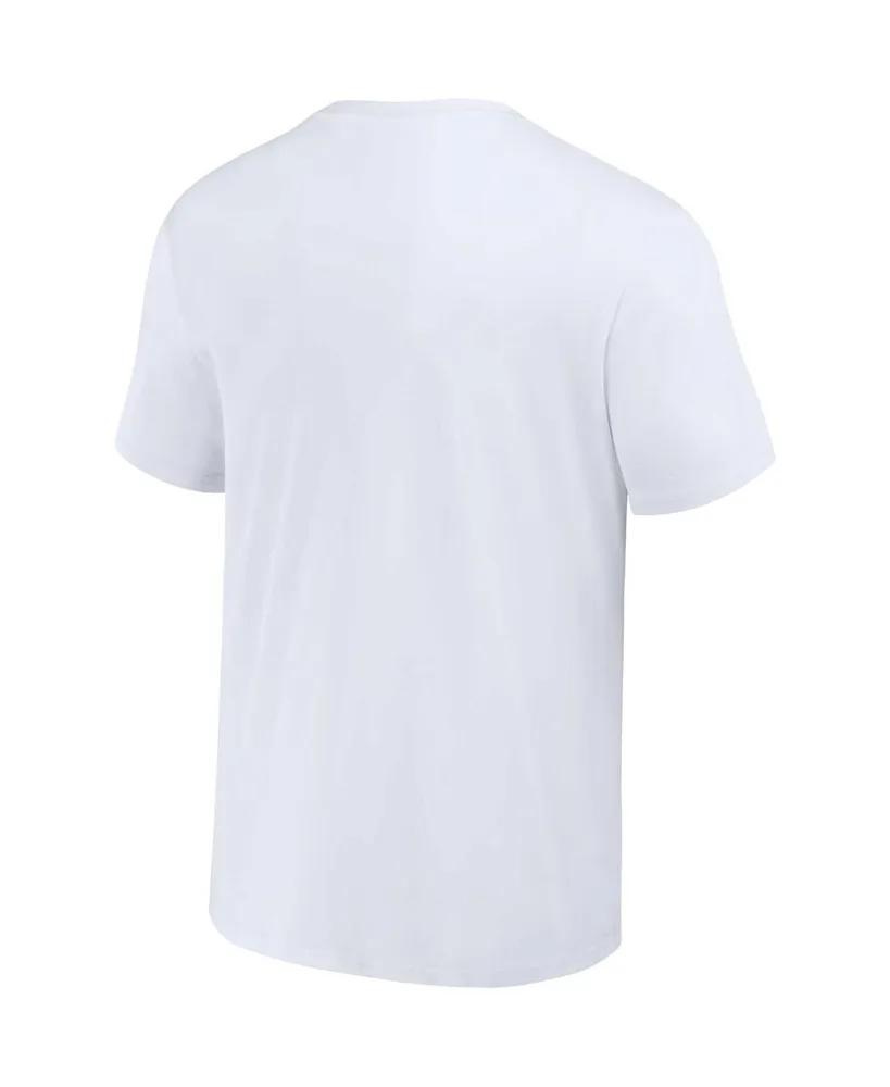 Men's Darius Rucker Collection by Fanatics White Colorado Rockies Distressed Rock T-shirt