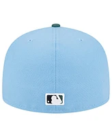 Men's New Era Sky Blue, Cilantro New York Mets 1986 World Series 59FIFTY Fitted Hat