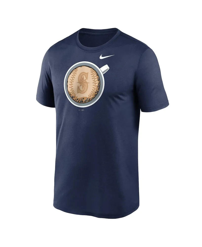 Men's Nike Navy Seattle Mariners Coffee Hometown Legend Performance T-shirt