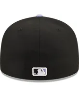 Men's New Era Black York Yankees Side Patch 59FIFTY Fitted Hat
