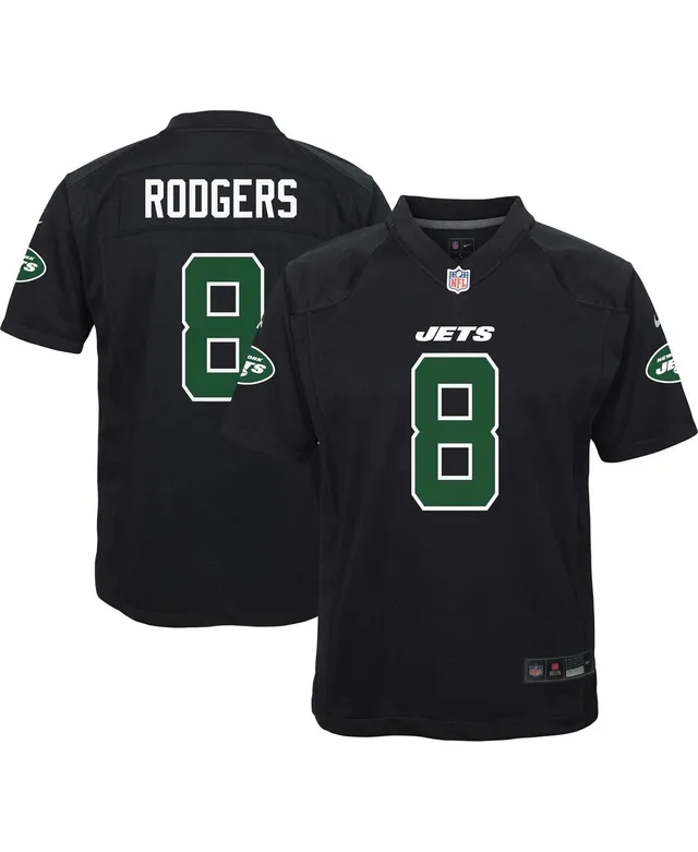 Outerstuff Youth Aaron Rodgers Gotham Green New York Jets Replica Player Jersey