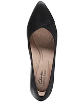Clarks Women's Kataleyna Rose Mixed-Media Comfort Pumps