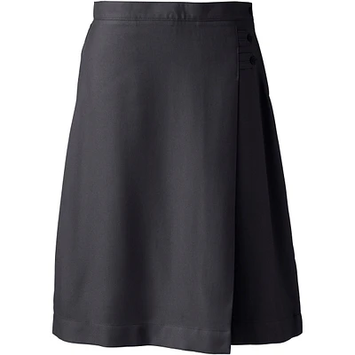 Lands' End Plus Solid A-line Skirt Below the Knee