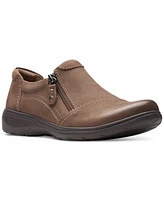 Clarks Women's Carleigh Ray Round-Toe Side-Zip Shoes