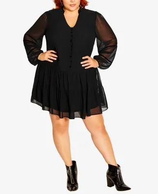 City Chic Plus Size Melanie Dress