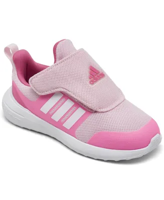 adidas Toddler Girls Fortarun 2.0 Adjustable Strap Casual Sneakers from Finish Line