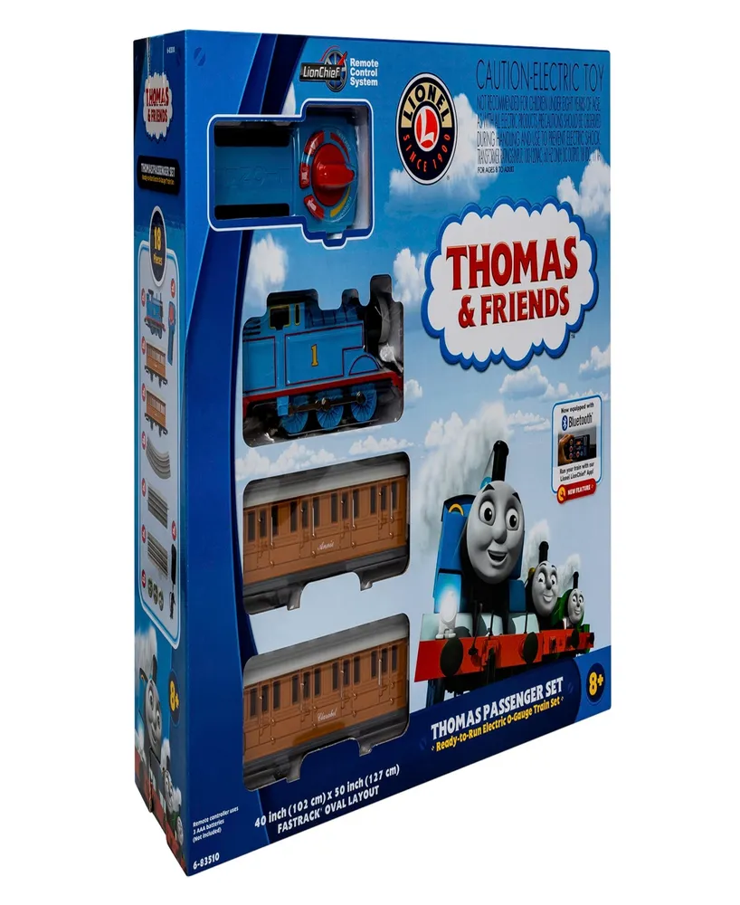 Lionel Mattel Thomas Friends Passenger Lionchief Bluetooth Train Set with Remote