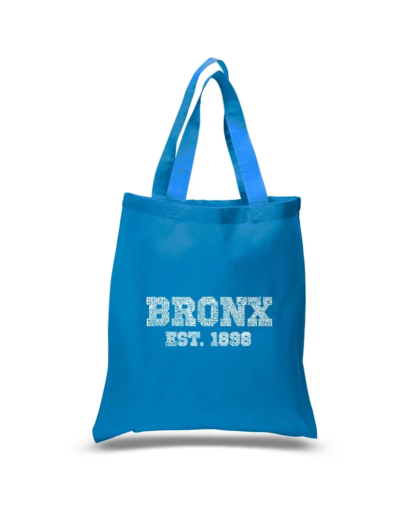 Bronx Neighborhoods - Small Word Art Tote Bag