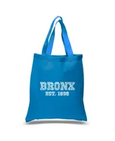 Bronx Neighborhoods - Small Word Art Tote Bag