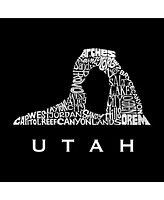 Utah - Small Word Art Tote Bag