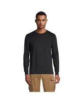 Lands' End Big & Tall Super-t Long Sleeve T-Shirt with Pocket