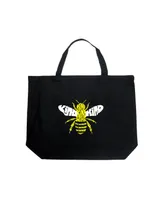 Bee Kind - Large Word Art Tote Bag