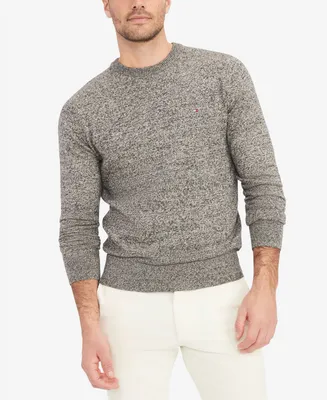 Tommy Hilfiger Men's Regular-Fit Pima Cotton Cashmere Blend Solid Crewneck Sweater