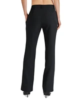 Steve Madden Women's Devin Tab-Waist Relaxed-Fit Pants