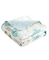 Lush Decor Harbor Life Reversible Throw, 50" x 60"