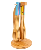 BergHOFF CooknCo Bamboo Banana Hanger & Cutter Set