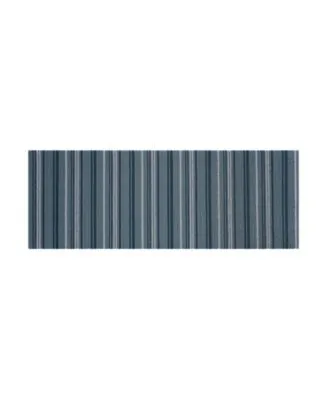 Nautica Polyvinyl Chloride Loop Utility Indoor Or Outdoor Striped Mat Collection