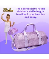 Bixbee Sparkalicious Purple Duffle Bag