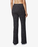 Andrew Marc Sport Women's Full Length Ribbed Wide Leg Pants