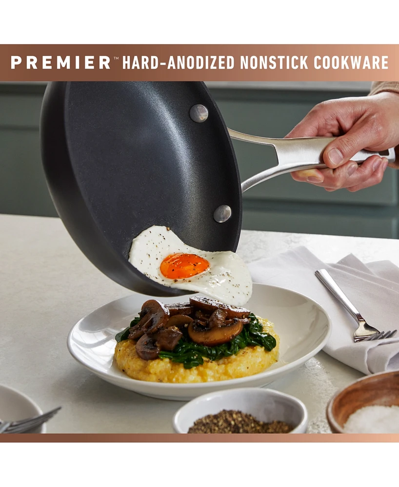 Calphalon Premier Hard-Anodized Nonstick 8" and 10" Frying Pans Set