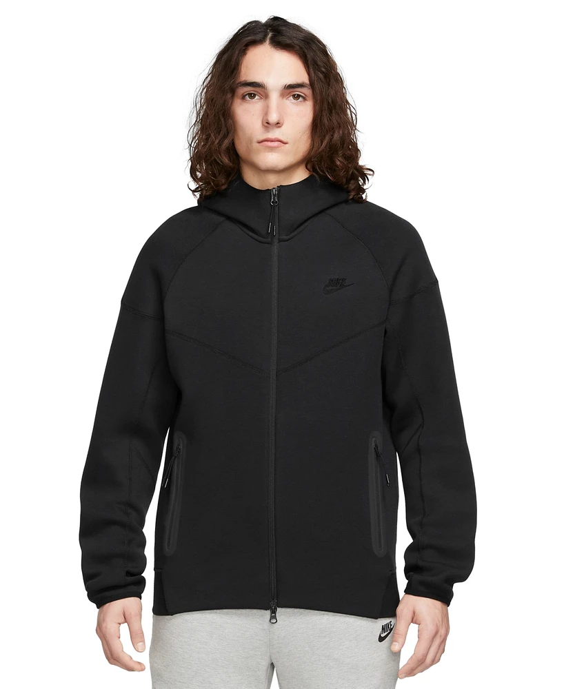 Nike Men's Tech Fleece Windrunner Athletic-Fit Full-Zip Hoodie