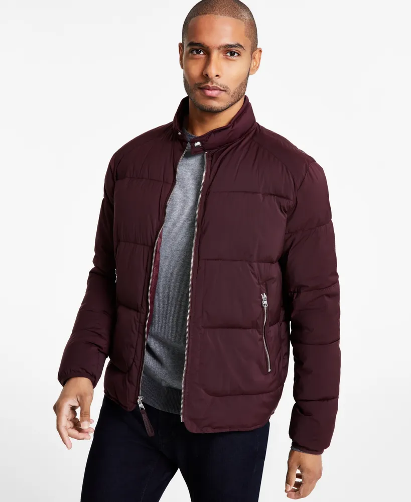 Calvin Klein Men's Stretch Medium Weight Moto Jacket