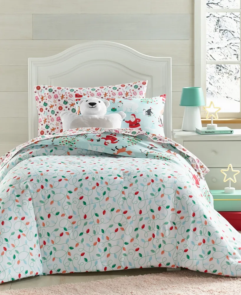 Charter Club Kids Arctic Holiday 2-Pc. Comforter Set, Twin, Created for Macy's