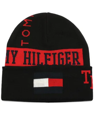 Tommy Hilfiger Men's Logo Graphic Cuffed Hat