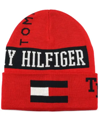 Tommy Hilfiger Men's Logo Graphic Cuffed Hat