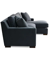 Marristin 121" 2-Pc. Fabric Chaise Sectional, Created for Macy's