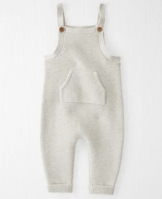 Little Planet by Carter's Baby Boys or Girls Organic Cotton Sweater Knit Sleeveless Jumpsuit