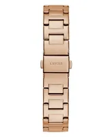 Guess Women's Analog Rose Gold-Tone Stainless Steel Watch 32mm - Rose Gold